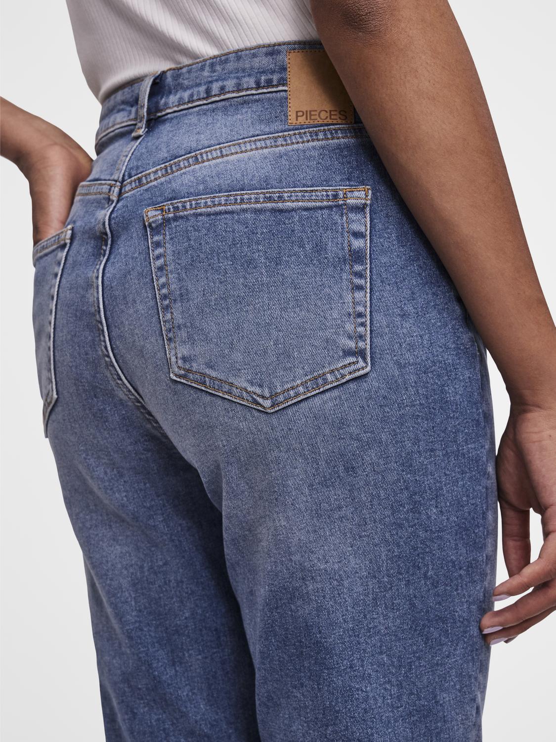 PCLEAH Jeans - Medium Blue Denim