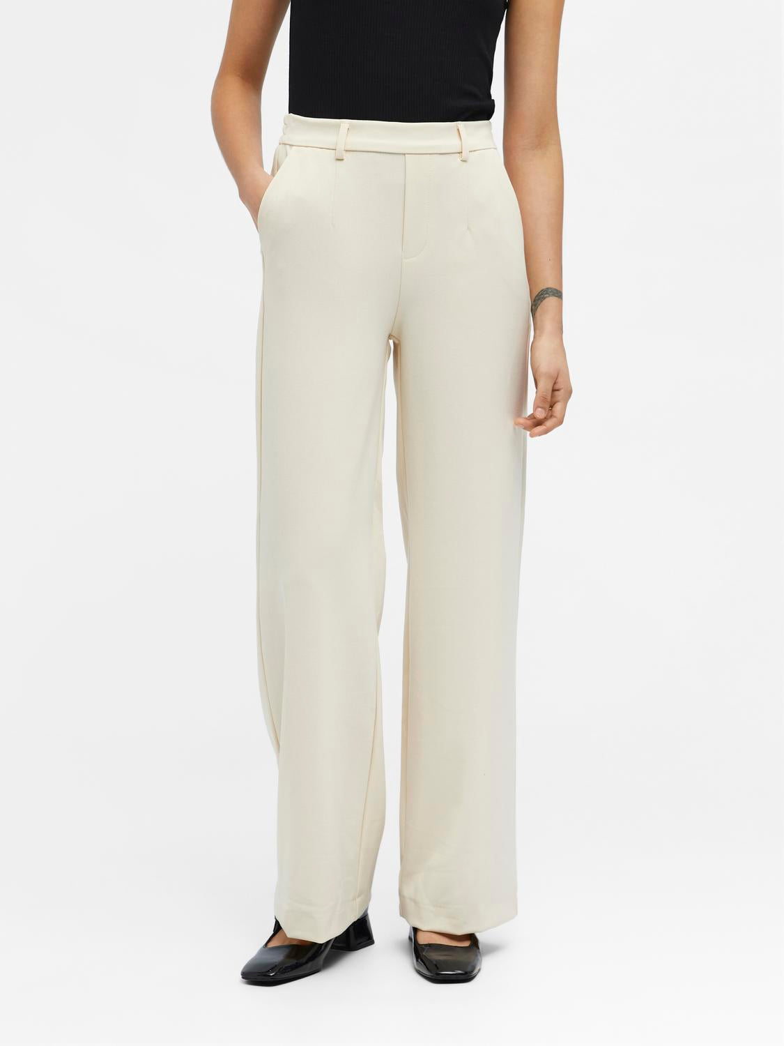 OBJLISA Trousers - Sandshell