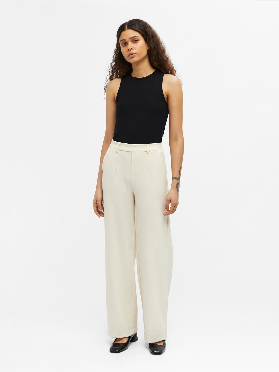 OBJLISA Trousers - Sandshell