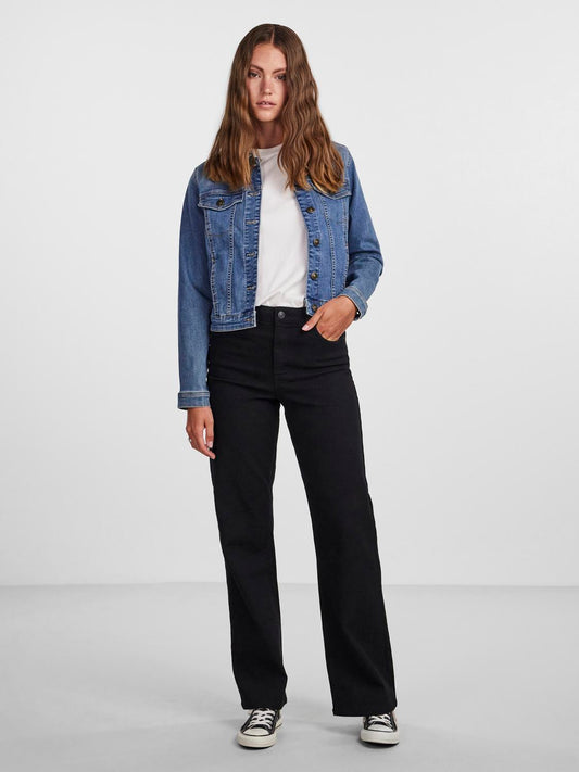 PCOIA Jacket - Medium Blue Denim