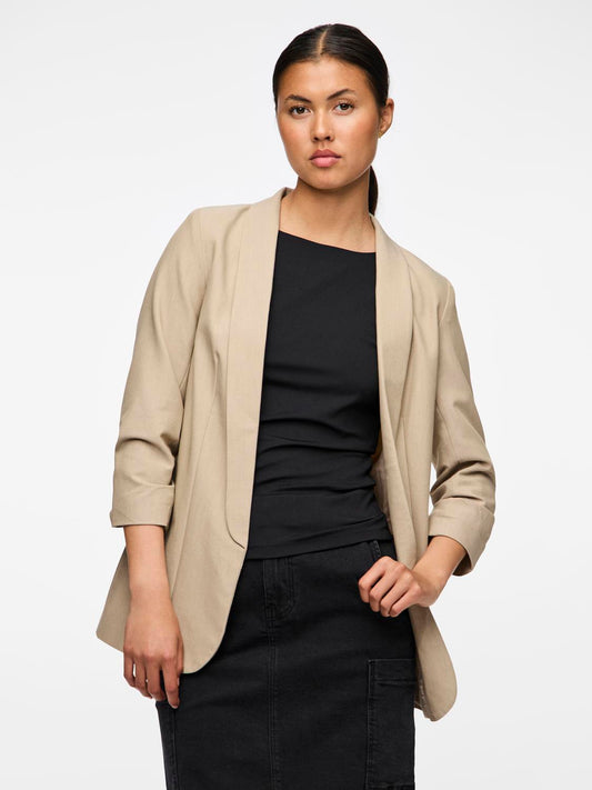 PCBOSELLA Blazer - White Pepper