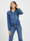 VIBISTA Shirts - Dark Blue Denim