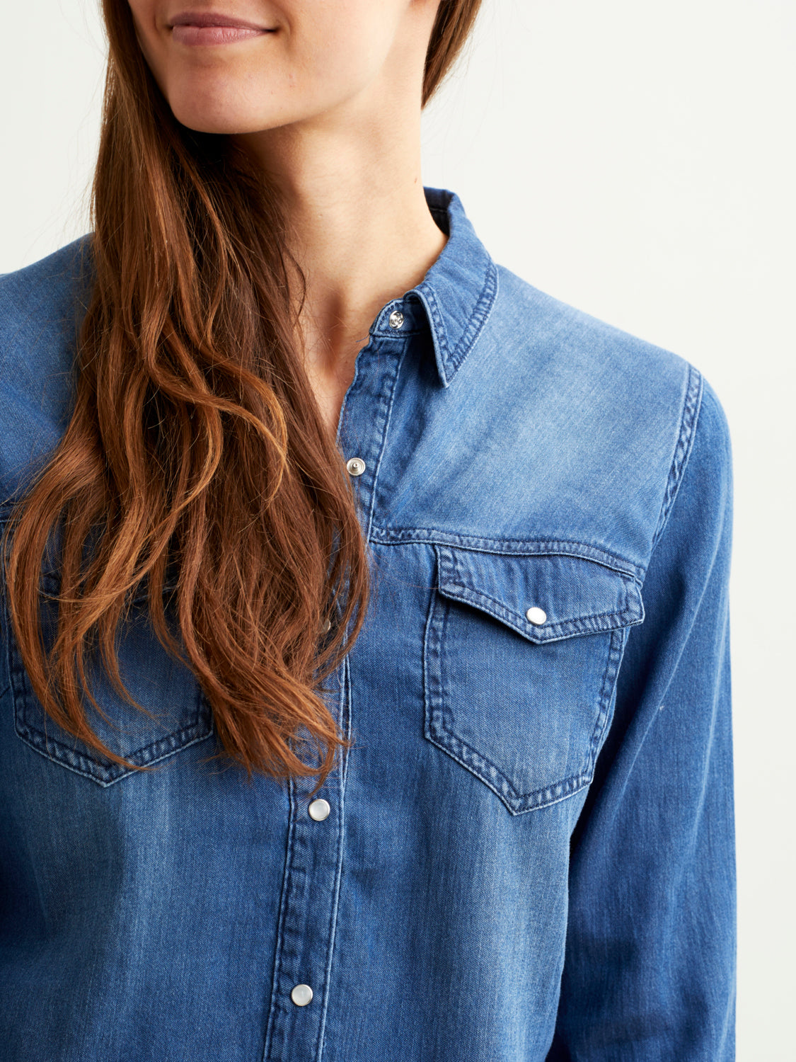 VIBISTA Shirts - Dark Blue Denim